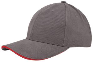 Cap New York Grau_Rot